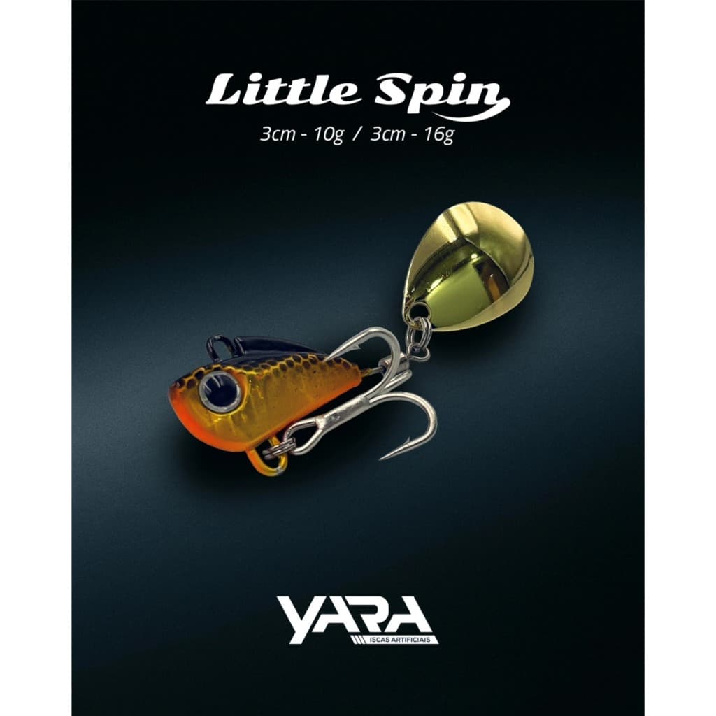 Isca Artificial Yara Little Spin 3cm 16g - Redonda