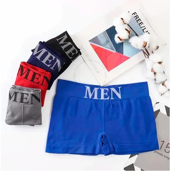 🩲 Kit Cueca Boxer Masculina Microfibra Sem Costura Confortável Adulto – 03 / 05 / 10 Unidades