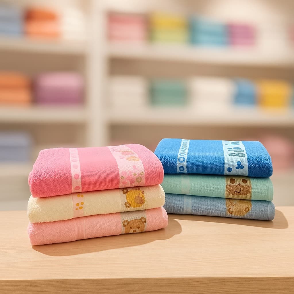 Toalha de Banho Kids Infantil Bebe e Criança BB 100% Algodão, Confortável Super Macia Secagem rapida