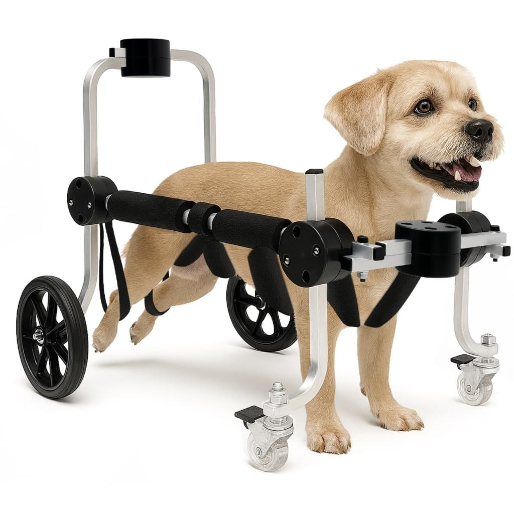 Cadeira 4 Rodas Tamanho P Cachorro Regulável Deficiente