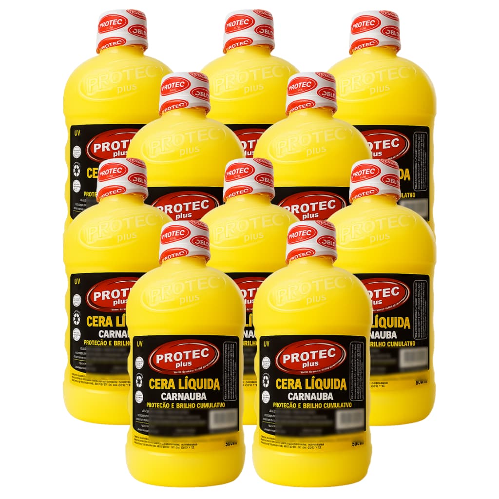kit de Ceras Carnaúbas protec premium 500ml - Mais Proteção e Mais Brilho para seu Veiculo