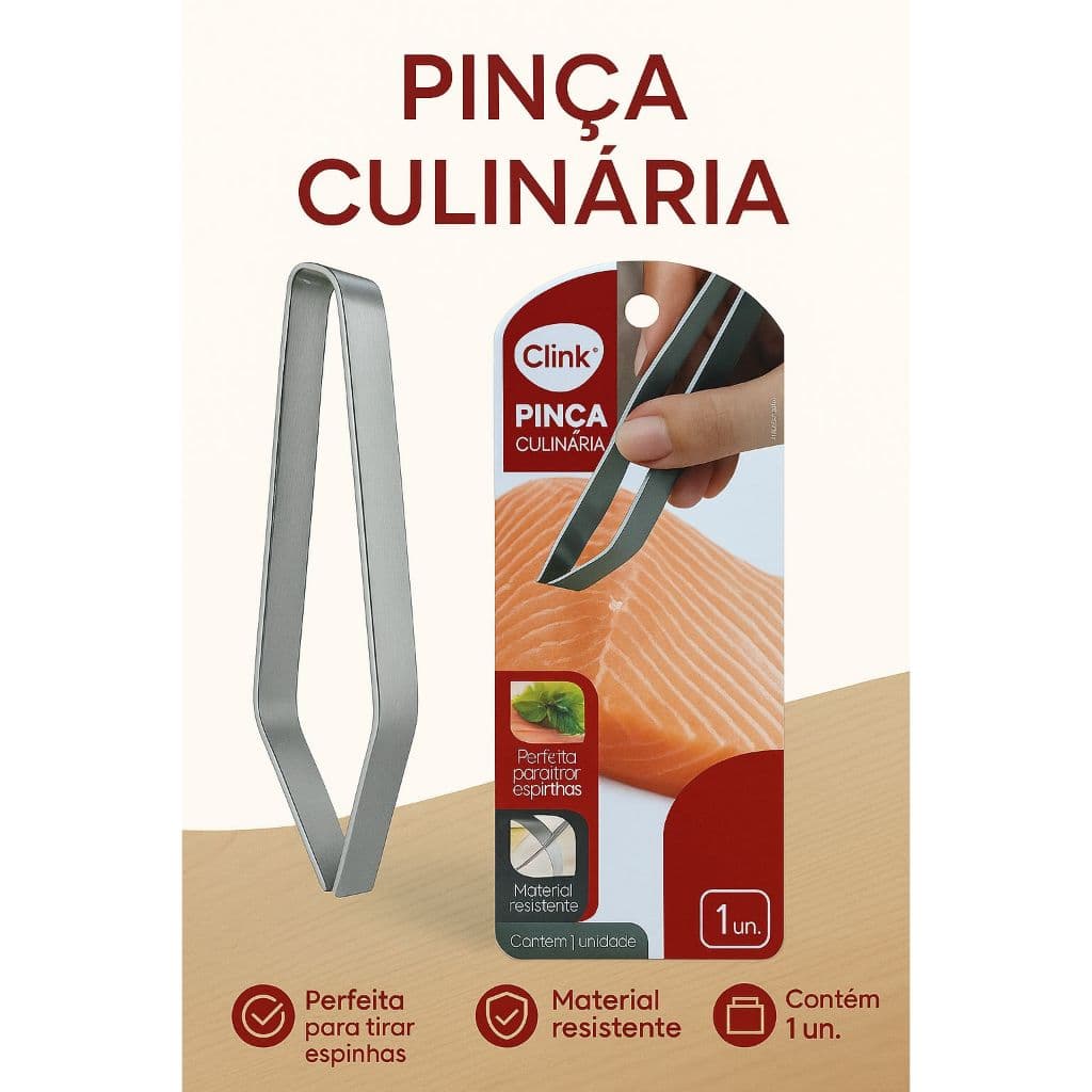 Pinça Culinária Clink