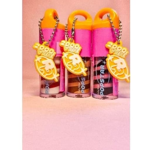 Gloss Ruby Rose Pop Star – Efeito Molhado Glam novidade linha 2000 chaveiro