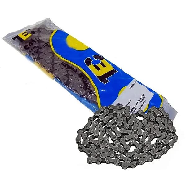 Corrente de Bicicleta Grossa TEC 114 Elos Para Bike Sem Marcha freeride BMX Beach C410
