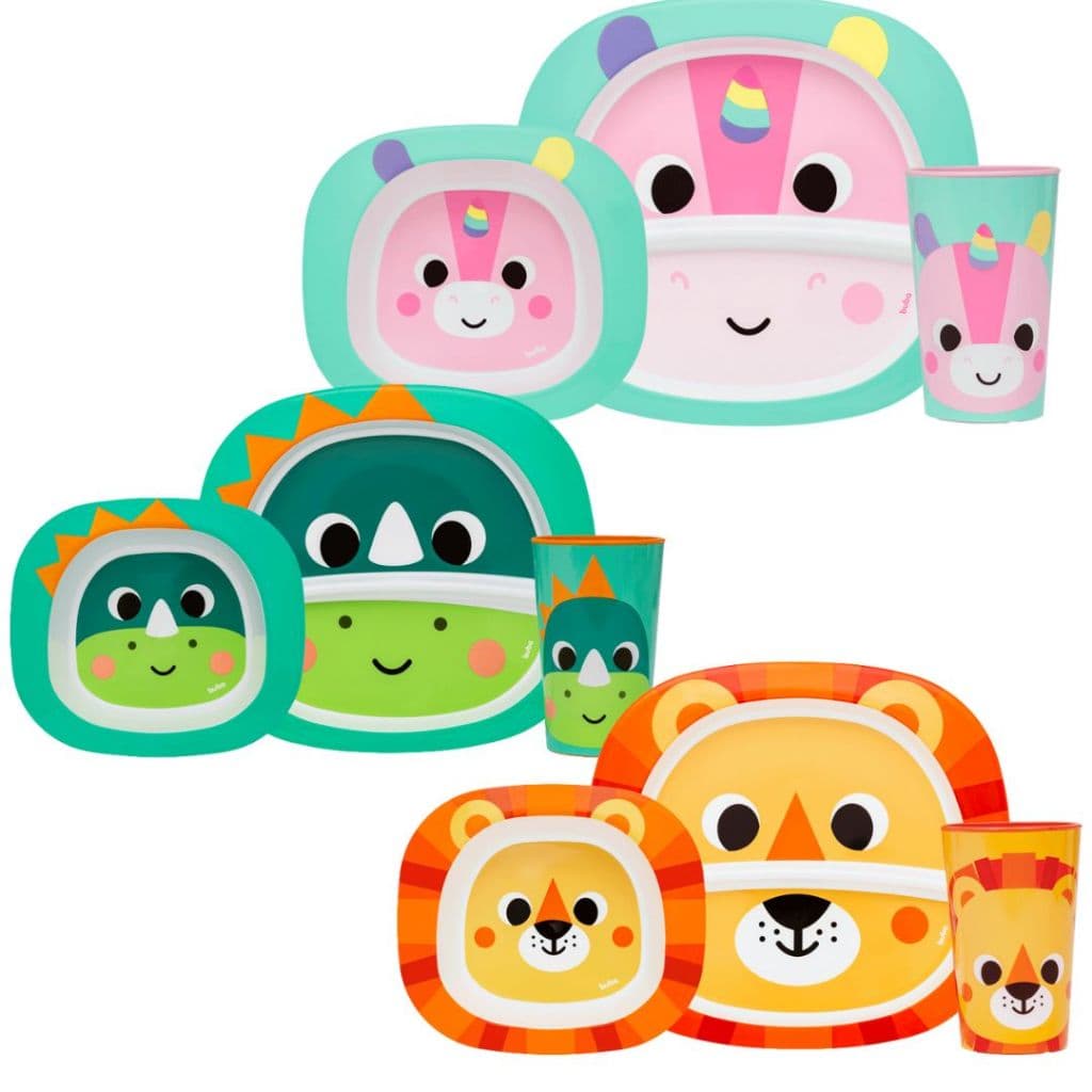 Kit Refeição Infantil Para Introdução Alimentar Buba Bebê Copo Criança Pratinho Bebe Lanchinho