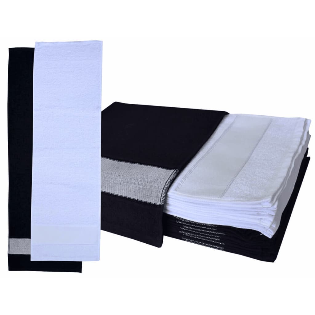 Toalha Fitness 29x90 - 24 unidades 83g - 318g/m2 100 Algodão Academia para Estampar Higiênica Flabom