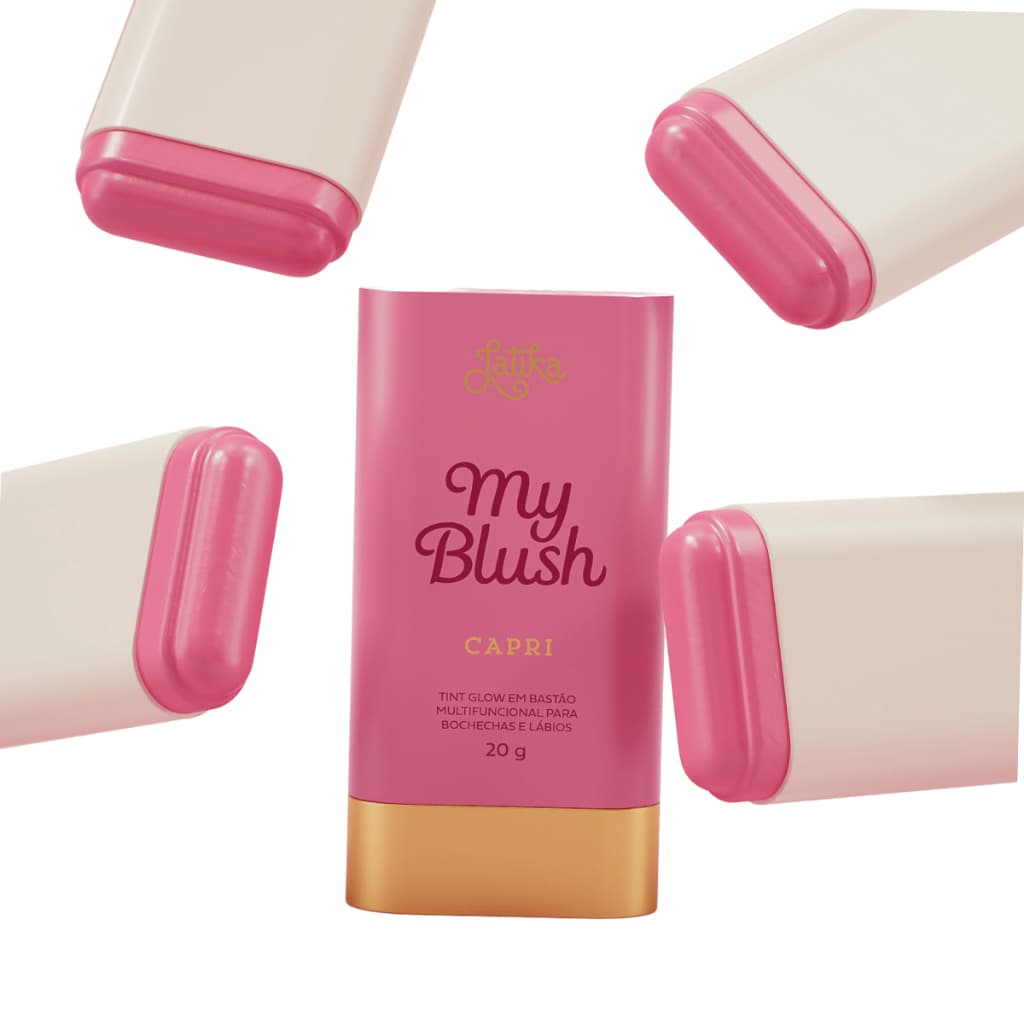 Blush Em Bastão Capri Latika Multiuso 20g Original