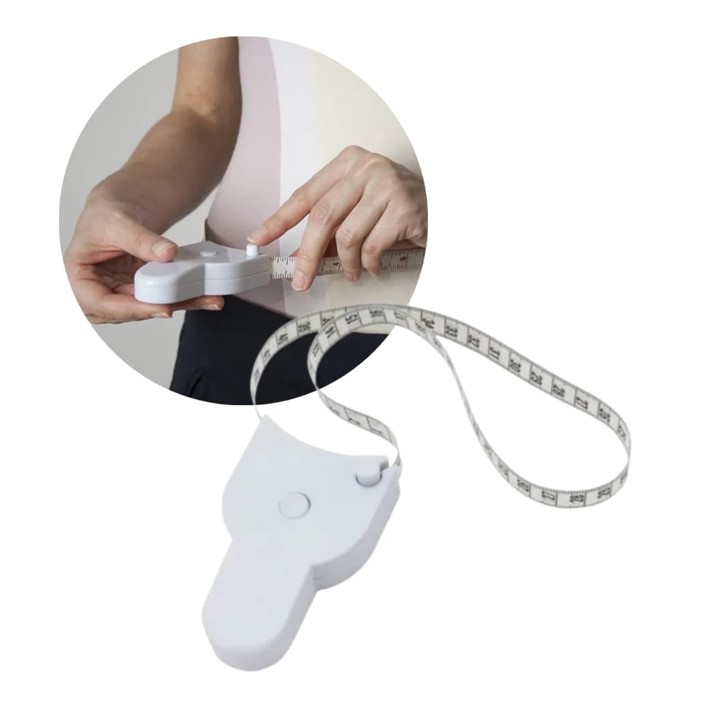Fita Métrica Corporal Retrátil – Medidor de Circunferência para Corpo e Costura