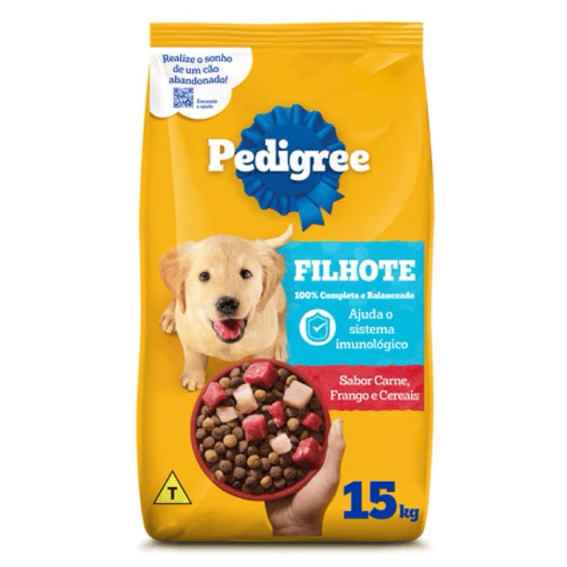 Granel Ração Pedigree Júnior 1kg