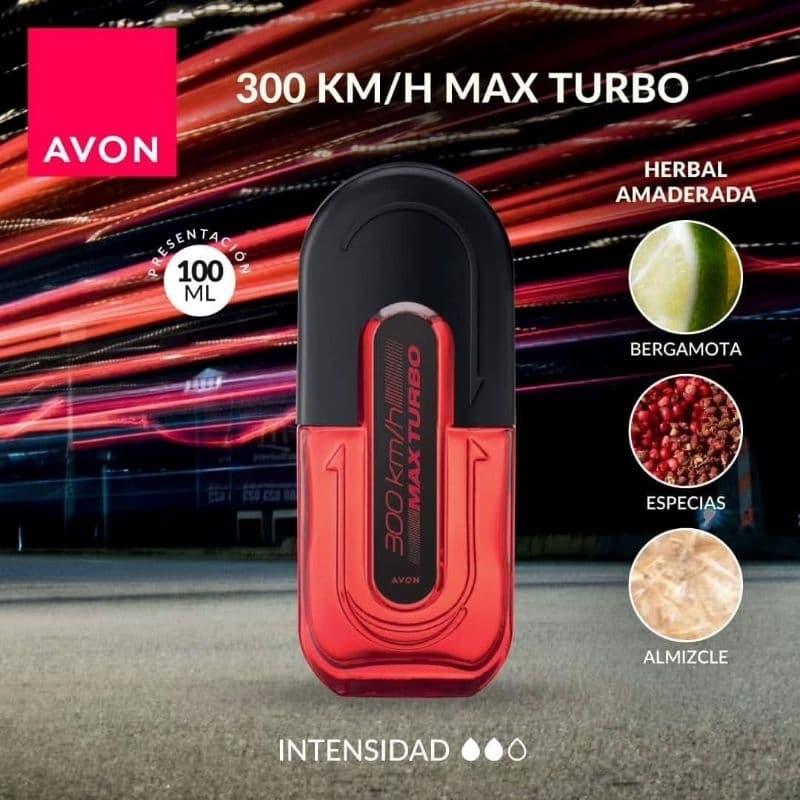 Deo colônia masculina avon 300km Original variações