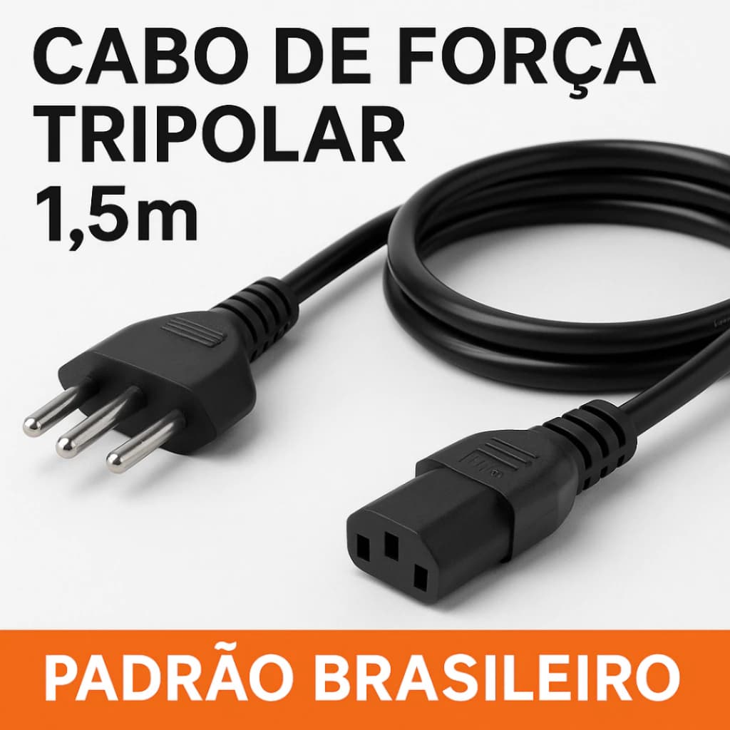 Cabo De Força Panela De Arroz Elétrica Fio de Energia Tomada Bilvolt Diversas Marcas