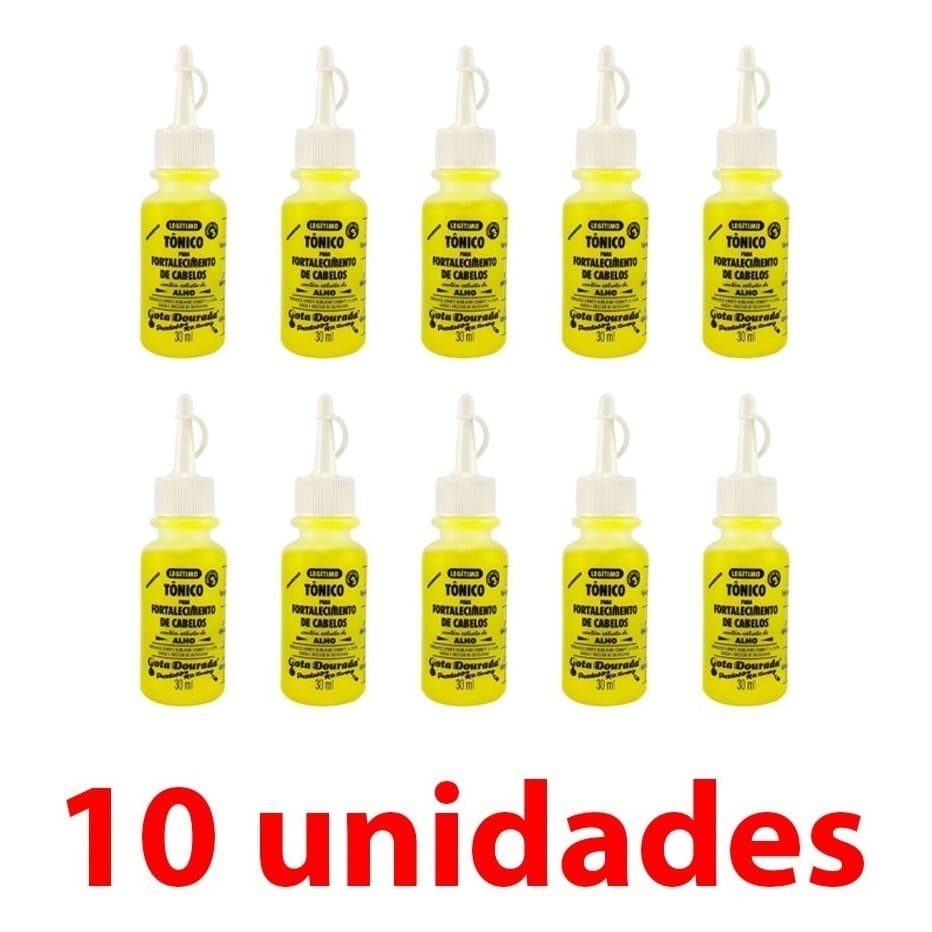 Tonico de Alho Gota Dourada Tradicional 30Ml