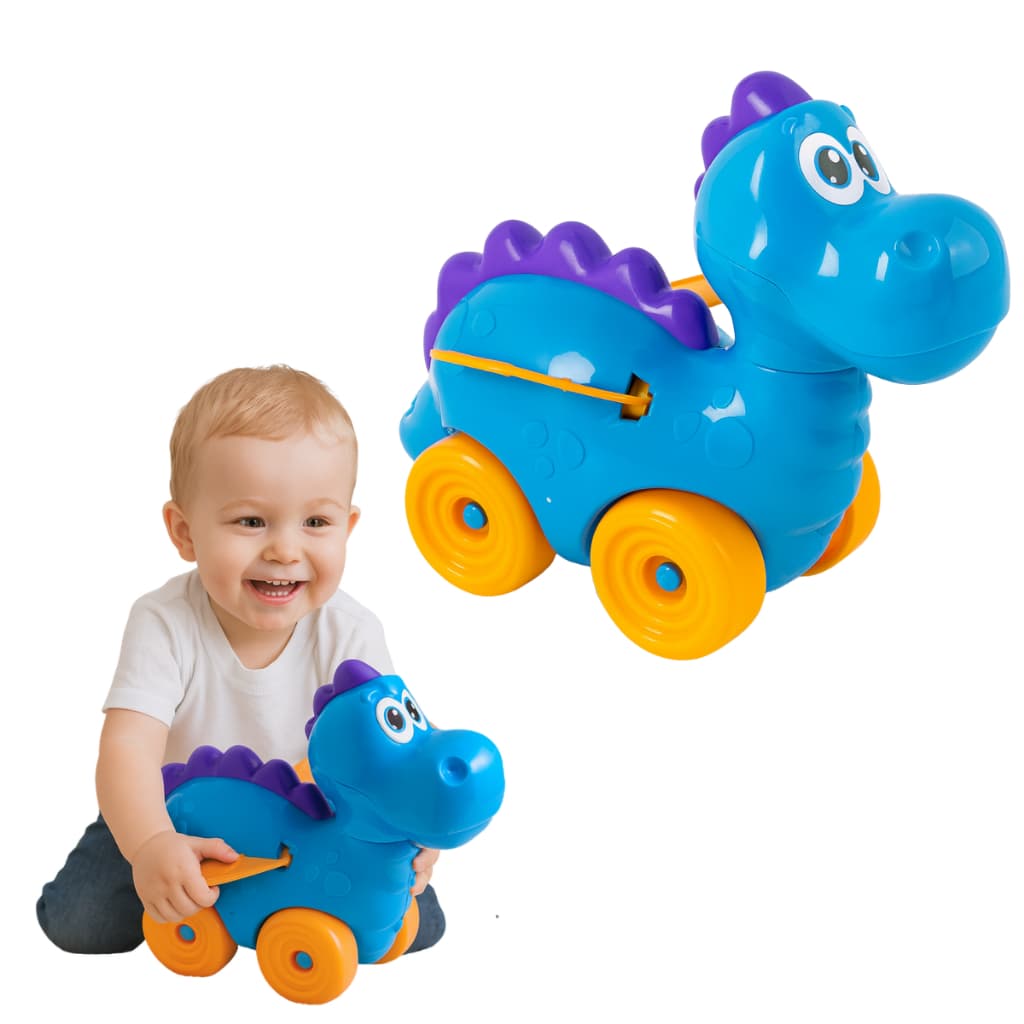 Brinquedo Para Bebes Educativo Dinossauro Bate Asinhas Brinquedo 1 ano de Idade