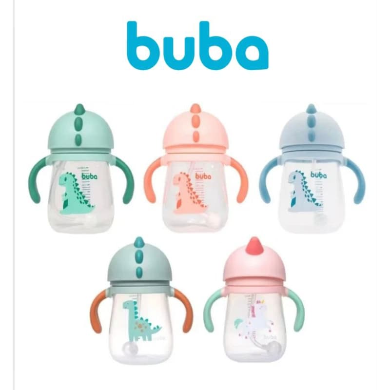 Copo com Dispositivo Canudo 240 ml Buba