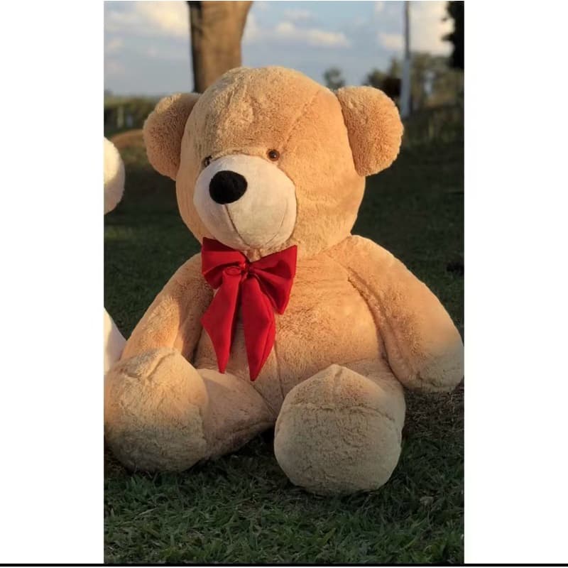 Urso de Pelúcia Gigante Ted Ursinho Presente 50cm Brinquedo