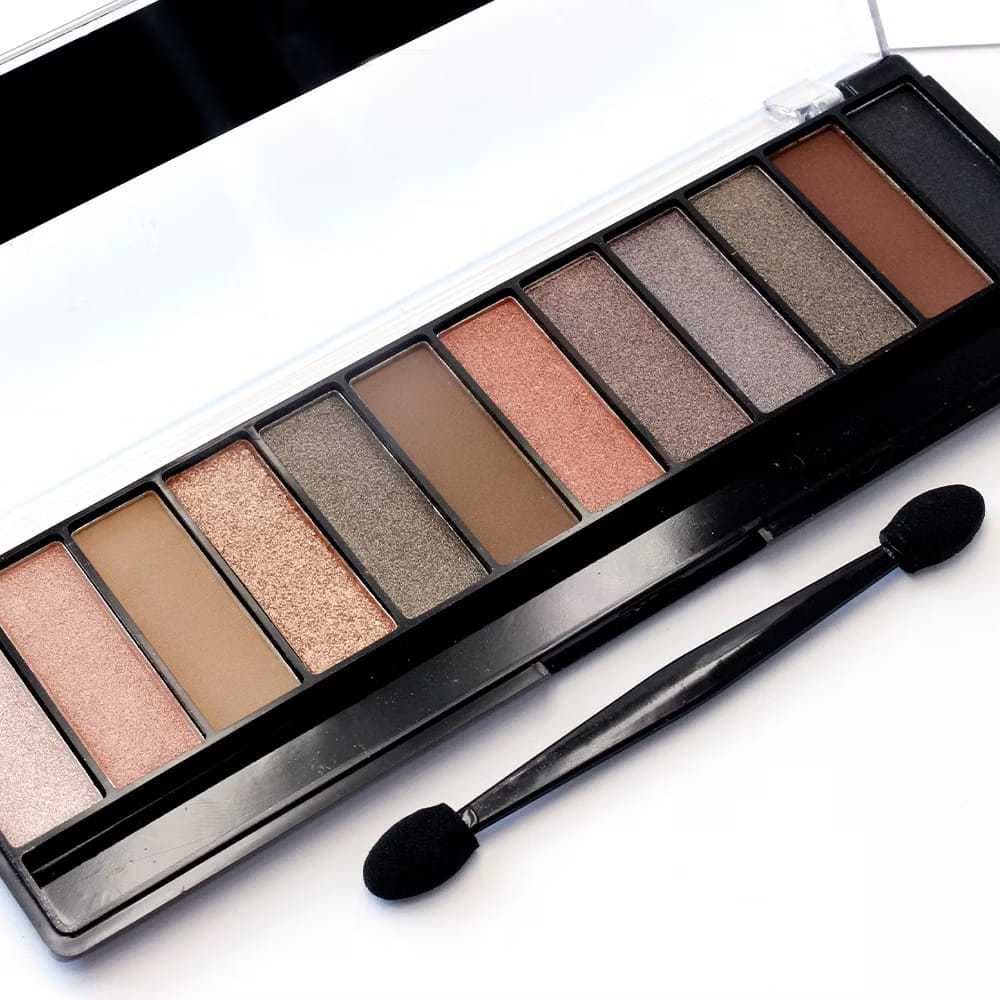 Paleta de Sombras 12 Cores Belle Angel, Cores vibrantes e infinitas possibilidades para seus olhos