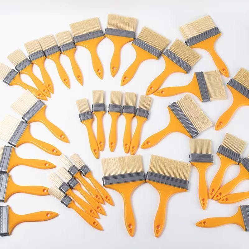 Escova Pincel Trincha Cerdas Naturais para Pintor Multiuso Material de nylon Sem perda de cabelo pincelar