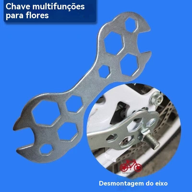 Spanner Sets chave inglesa Chave Chave multi-funcional Chave para bicicleta Chave de reparação doméstica