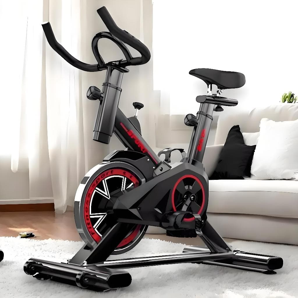 Bicicleta de Treino Spinning Profissional - Ergonômica, Durável e com Monitor para Casa e Academia V3