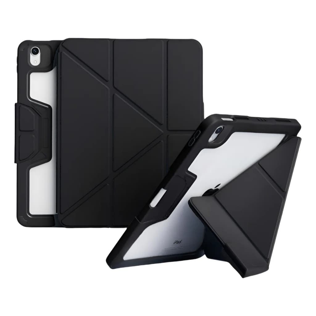 Tablet Case Capa iPad Air10-10.9 Polgadas Preto Y-dobras
