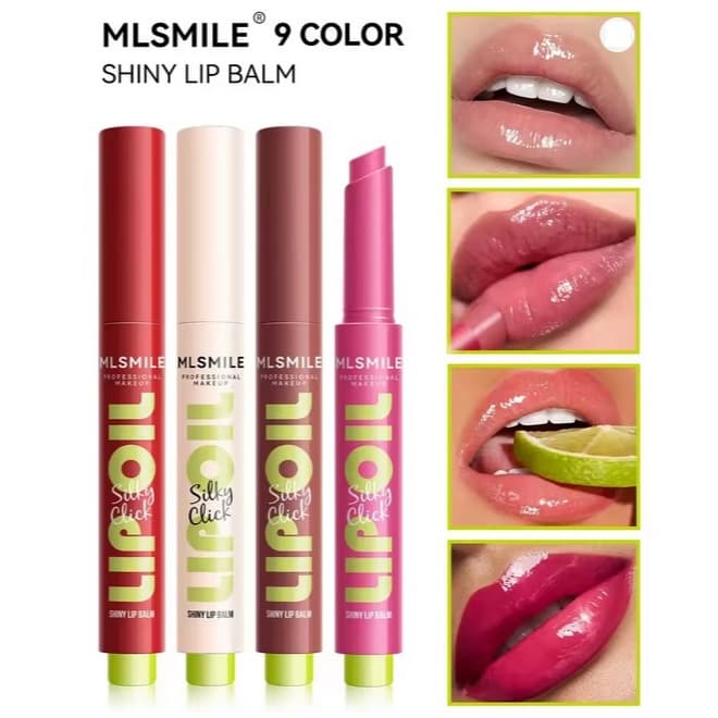 Gloss Brilho Labial Hidratante Lip Oil Silky Click - MLSMILE