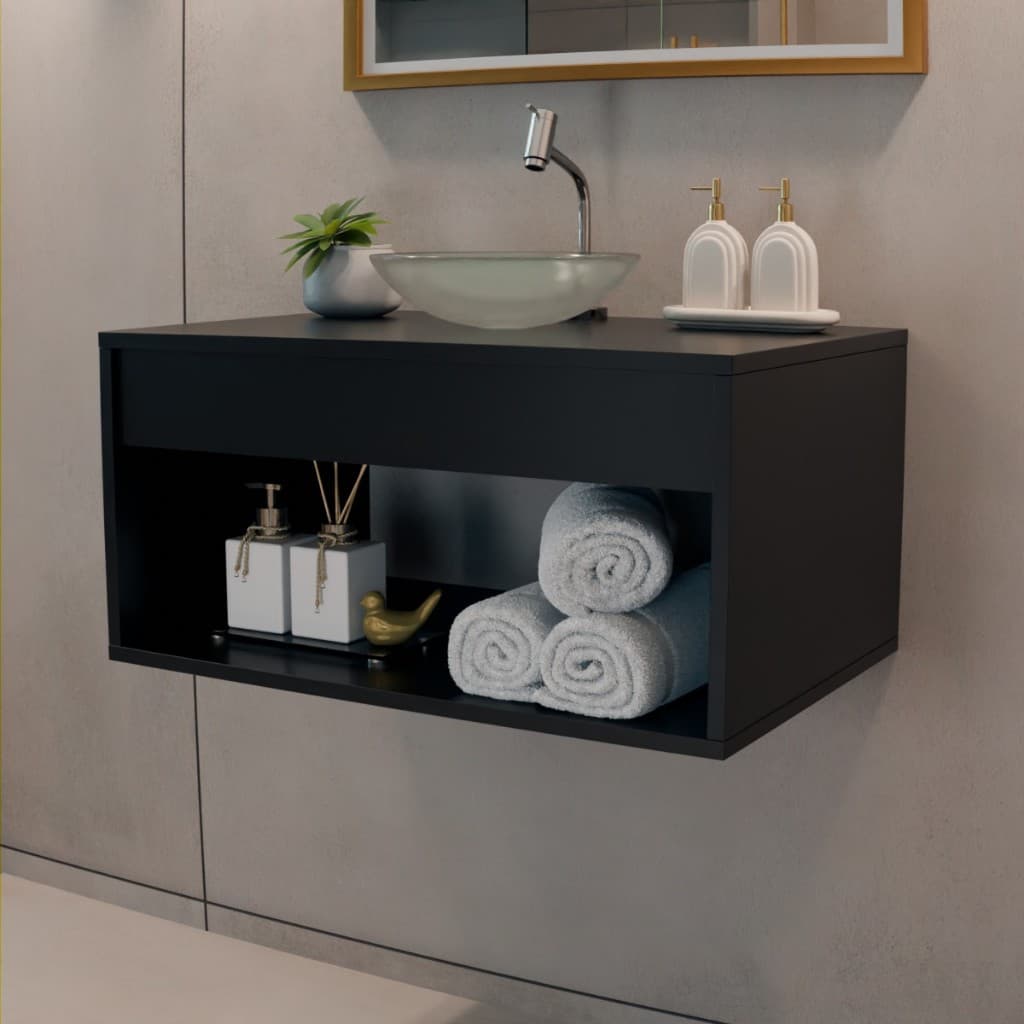 Gabinete Banheiro Armario Suspenso 60CM PROMOÇÃO