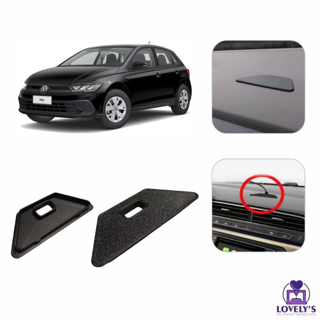 Tampa Painel Universal com Saída USB Volkswagen Polo Virtus Gol Up