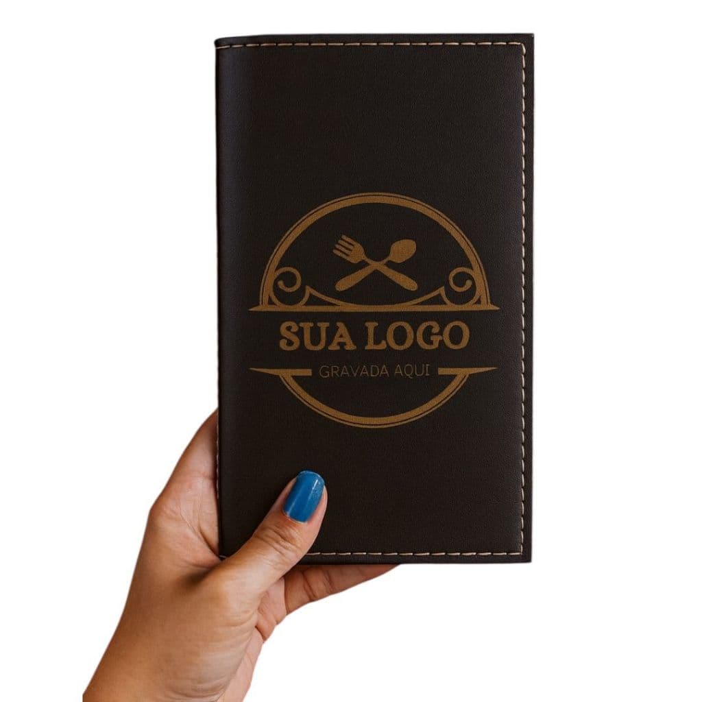 10 Comandas Pretas Personalizadas com a Sua Logo - Gravada a Laser