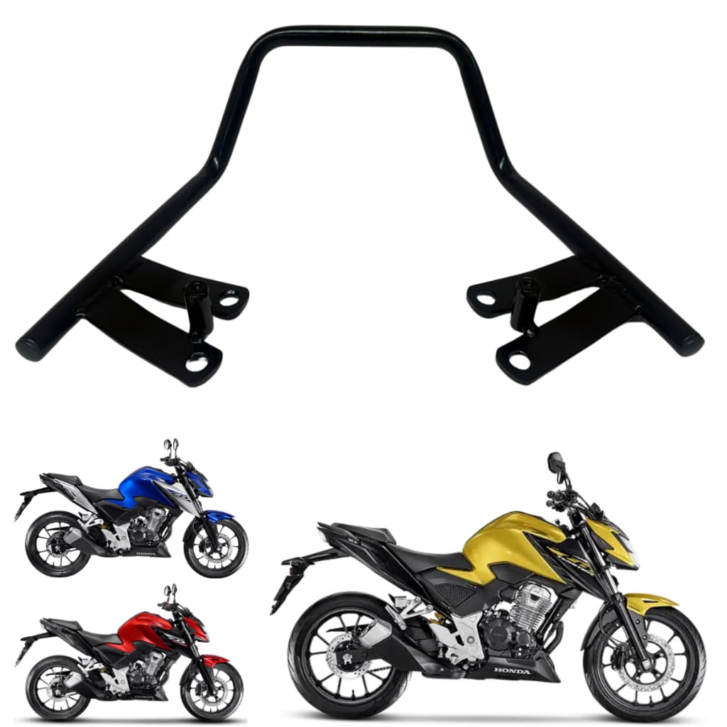 Alça Cb 300f Twister 2023 Á 2025 Modelo Especial Média Preto