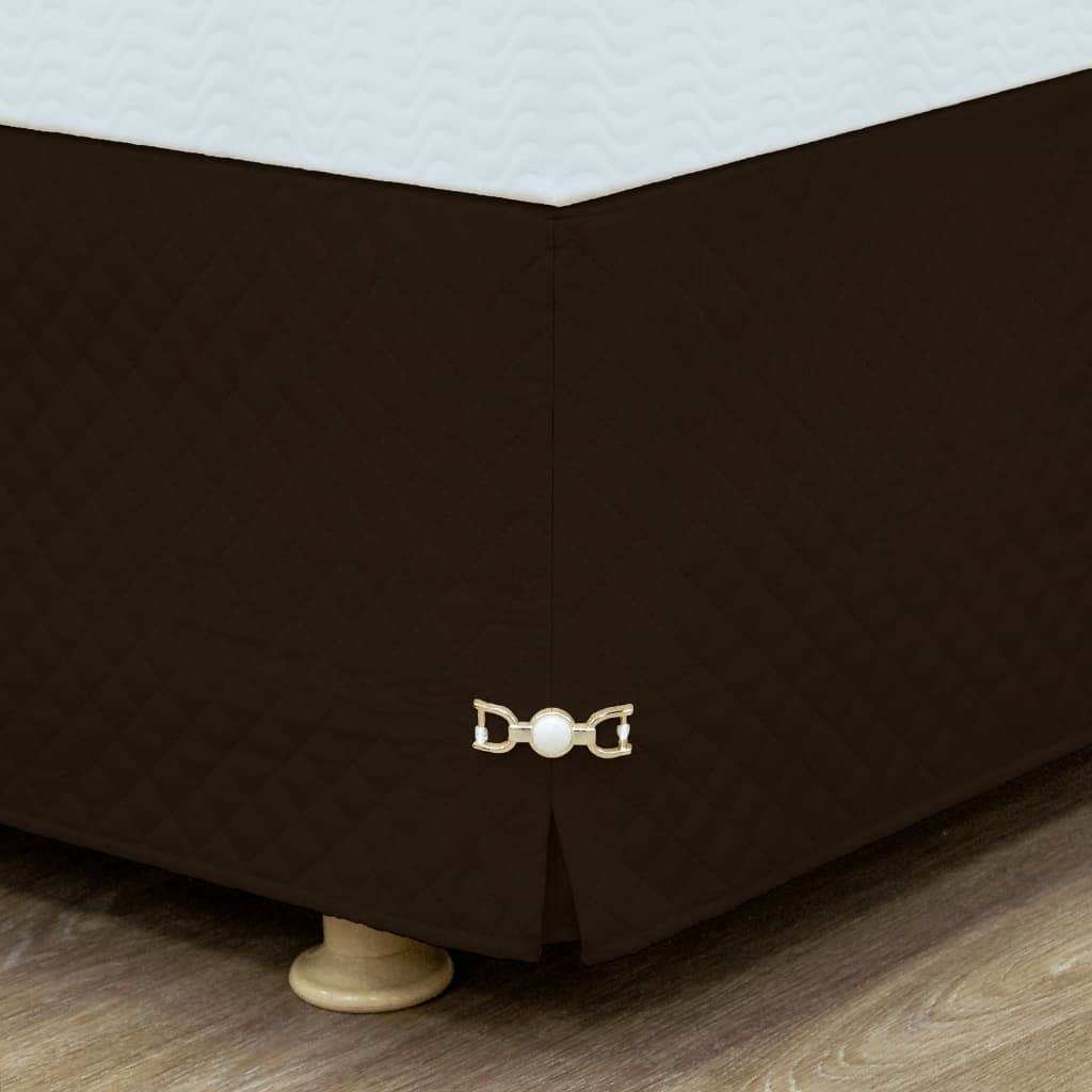 Saia Box Matelada Luxo Supreme com Pingente – Microfibra 100% Poliéster - Casal