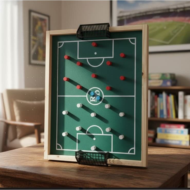 Jogo Peteleco Futebol Dedobol Brinquedo Atacado Revenda