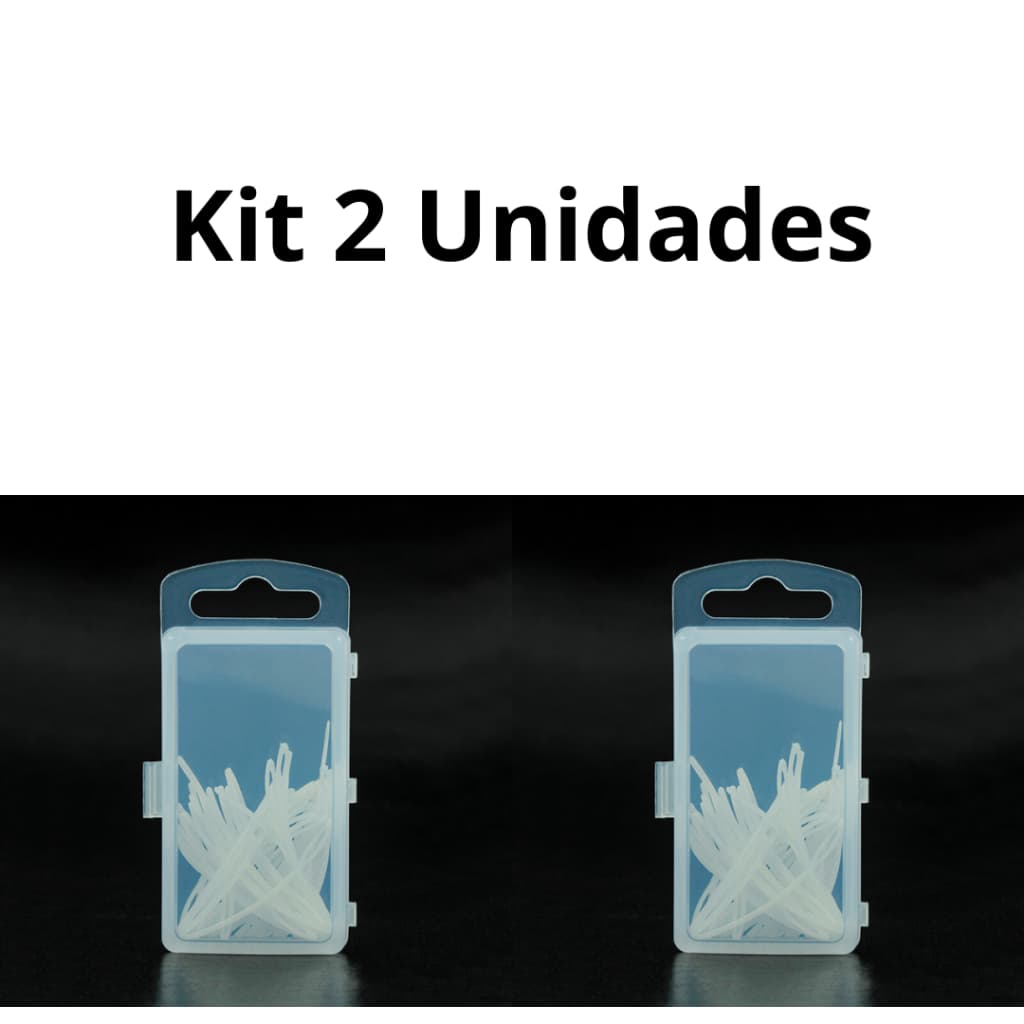 Kit 2 Passa Fio Dental Maquira com 50 Unidades Cada