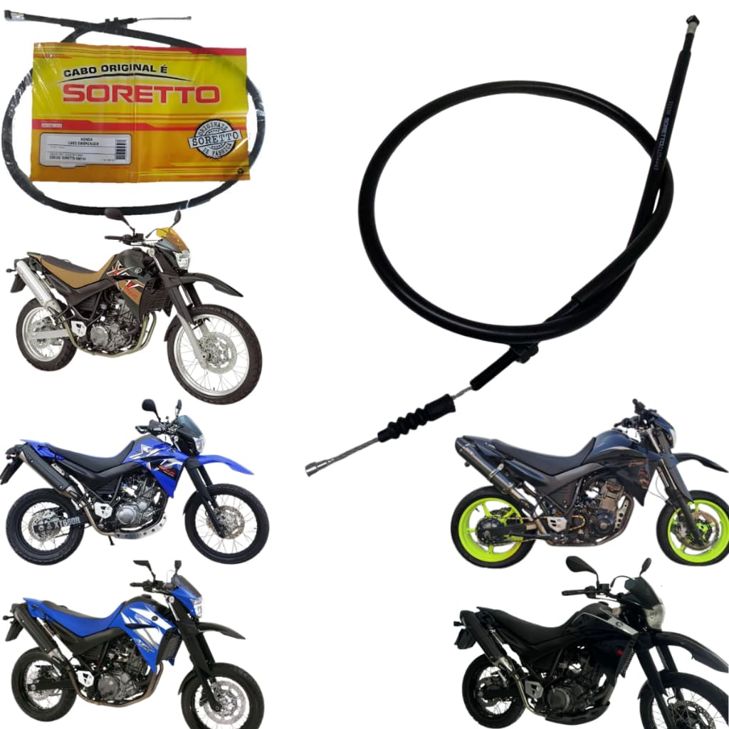 Cabo Embreagem Xt 660 R 2005 2006 2007 2008 2009 2010 2011- Soretto