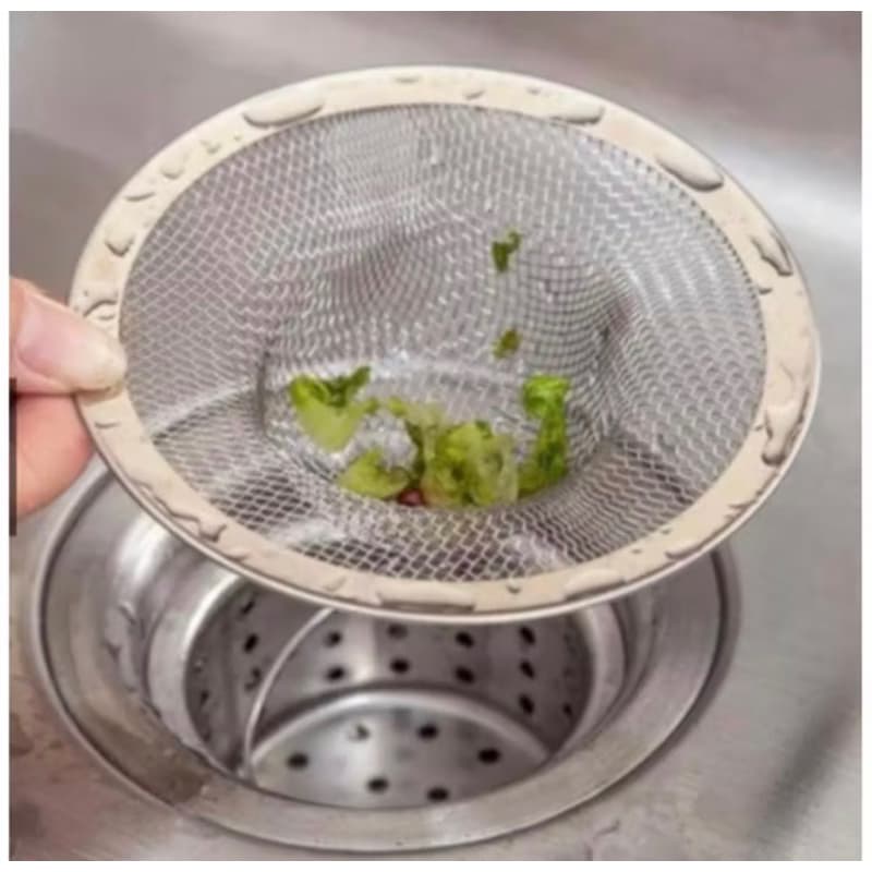 ralo de alumínio pia ralinho inox filtro antientupimento coletor de resíduos cozinha protetor tampa