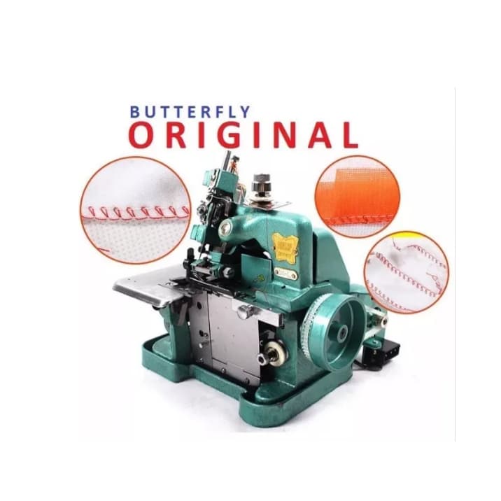 Máquina Overlock Butterfly GN1-6D – Semi-Industrial, Rápida e Eficiente