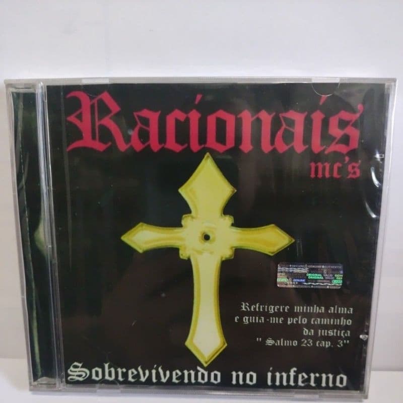 cd racionais Mc's sobrevivendo no inferno novo lacrado