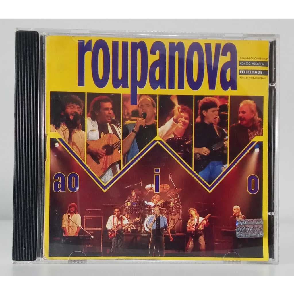 CD Roupa Nova - Ao Vivo (1991)