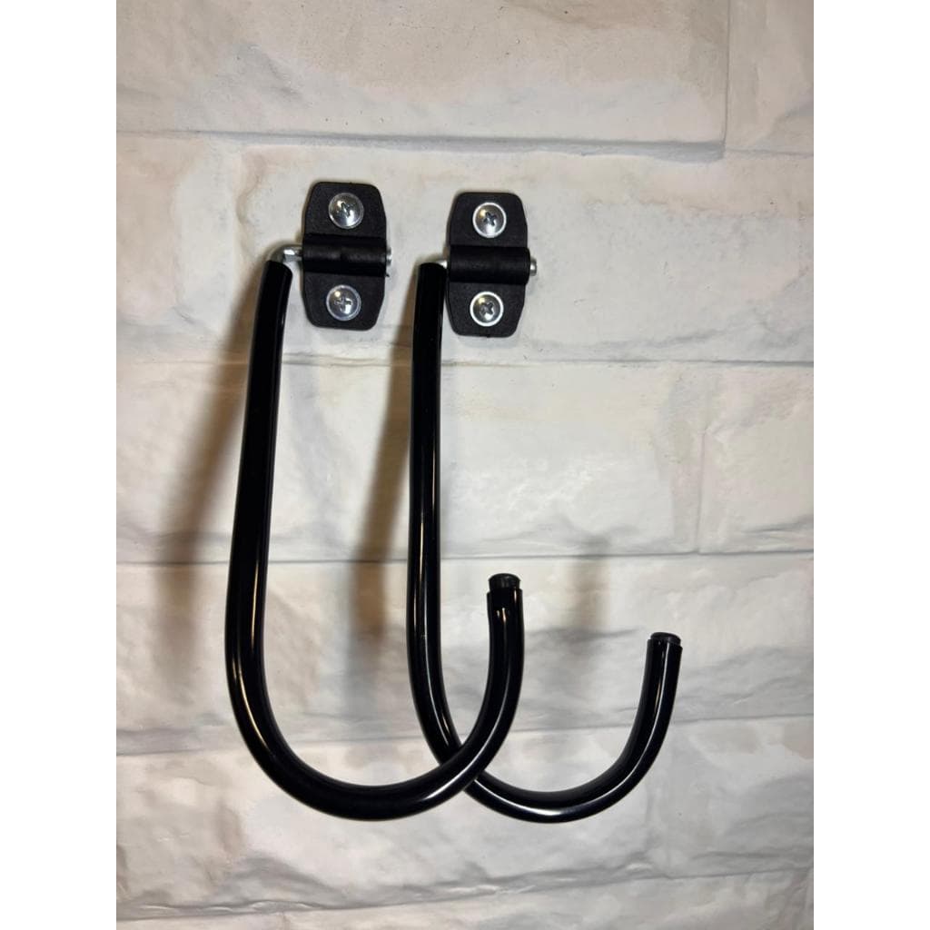 2 Suportes Gancho Vertical  de Bicicleta para Parede Multiuso