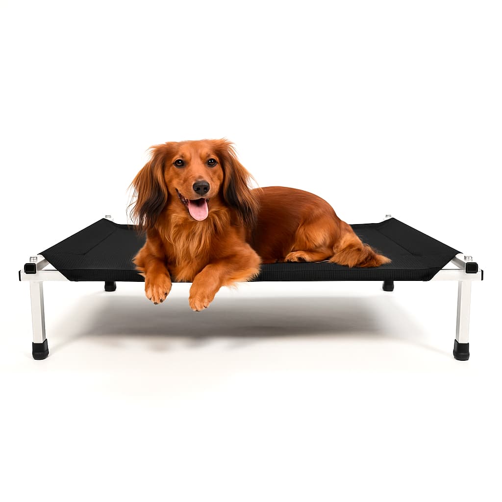 Cama Suspensa Tamanho M Cachorro Aluminio Lavável Resistente | Cama Suspensa