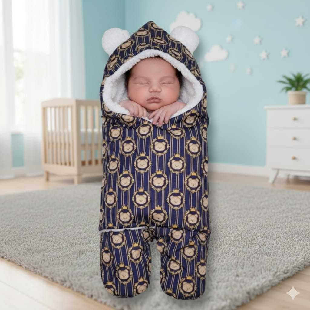 Saco de Dormir pra Bebe Ursinho Menina e Menino Maternidade