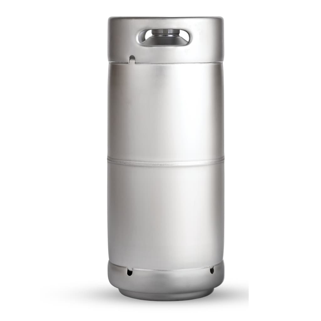 Barril de Chopp Inox 304 15L Slim com Válvula Sifão Tipo S