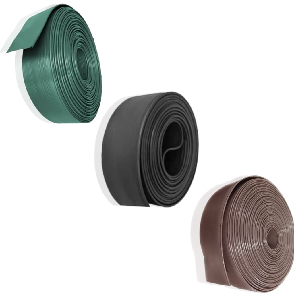 Limitador de Grama Separador de Jardim Divisor Borda Flexível 10cm para Portão e Paisagismo