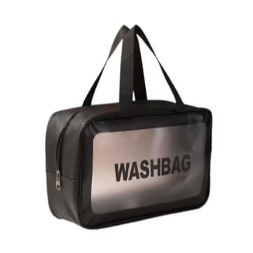 Necessaire Maquiagem Transparente Organizadora 16cm Apenas 1 Bolso