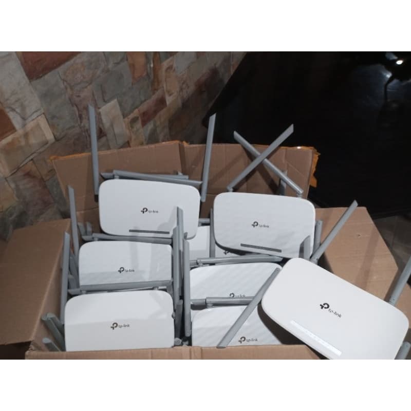 kit 10 und roteador TP-Link G5 C5 WINSP 4.1 ac1200 e fontes branquinhos padrão de fábrica