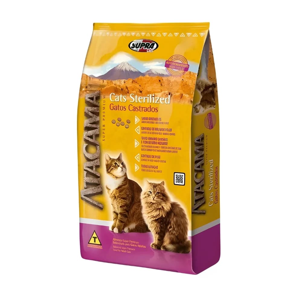 Ração Para Gatos Atacama Sterilized Para Gatos Castrados 10,1kg