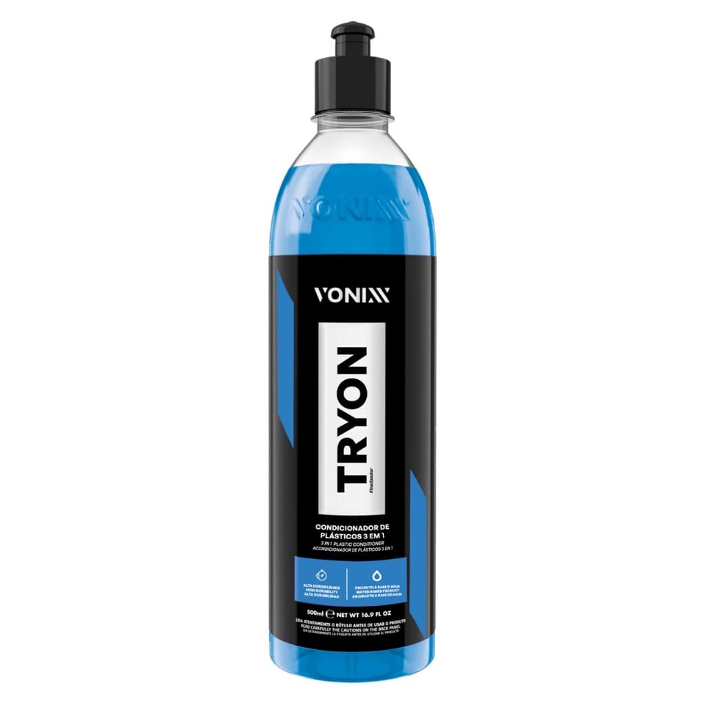 Tryon 500ml Vonnix - 3 Em 1 Restaurador Plásticos