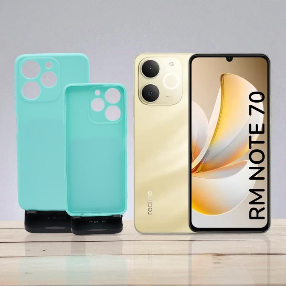 Capa Silicone Com Proteção De Câmera Para O note 70