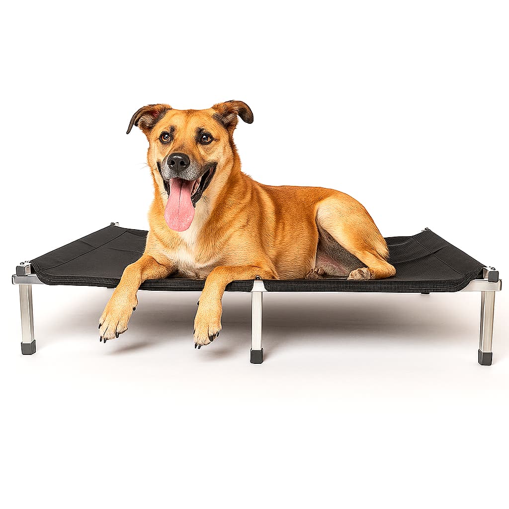 Cama Suspensa Tamanho G Cachorro Aluminio Lavável Resistente | Cama Suspensa