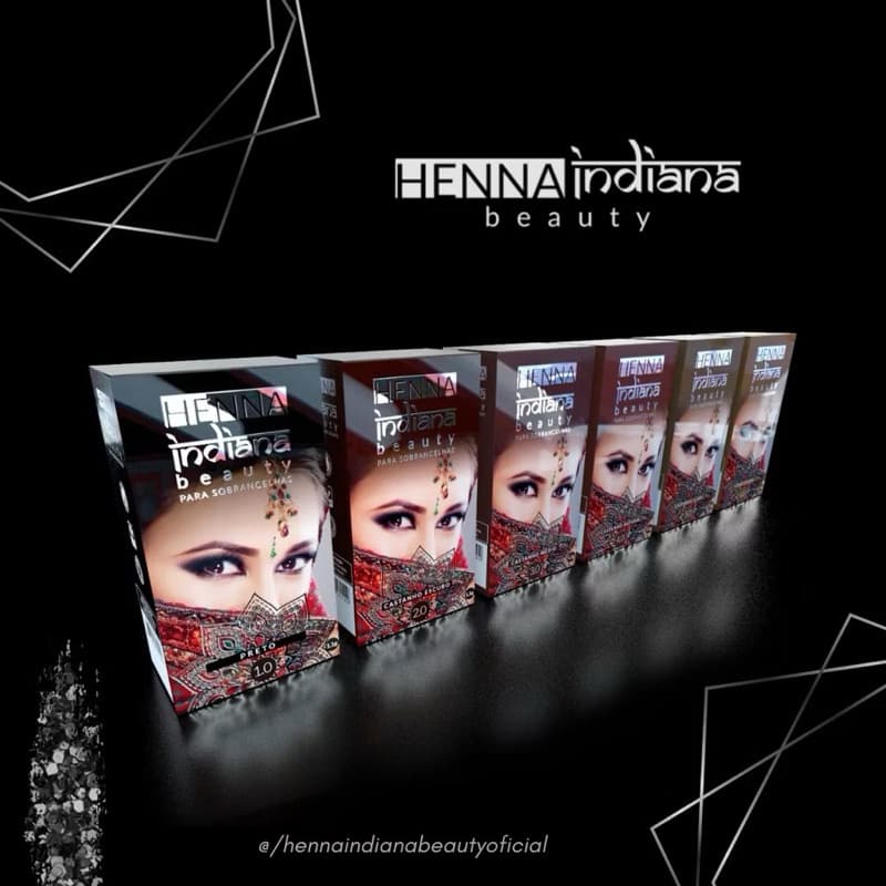 Henna Indiana Para Sobrancelhas