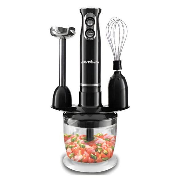 Mixer Britânia Turbo 3 em 1 500W Preto